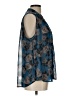 CAbi 100% Polyester Blue Sleeveless Blouse Size L - photo 4