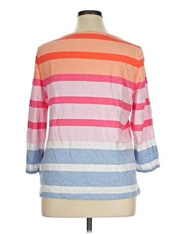 Talbots 3/4 Sleeve T-Shirt (view 2)