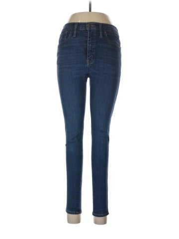 Madewell 10" High-Rise Skinny Jeans in Hayes Wash (view 1)