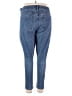 Express Solid Blue Jeans Size 14 - photo 2