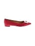 J.Crew Color Block Red Flats Size 9 1/2 - photo 1