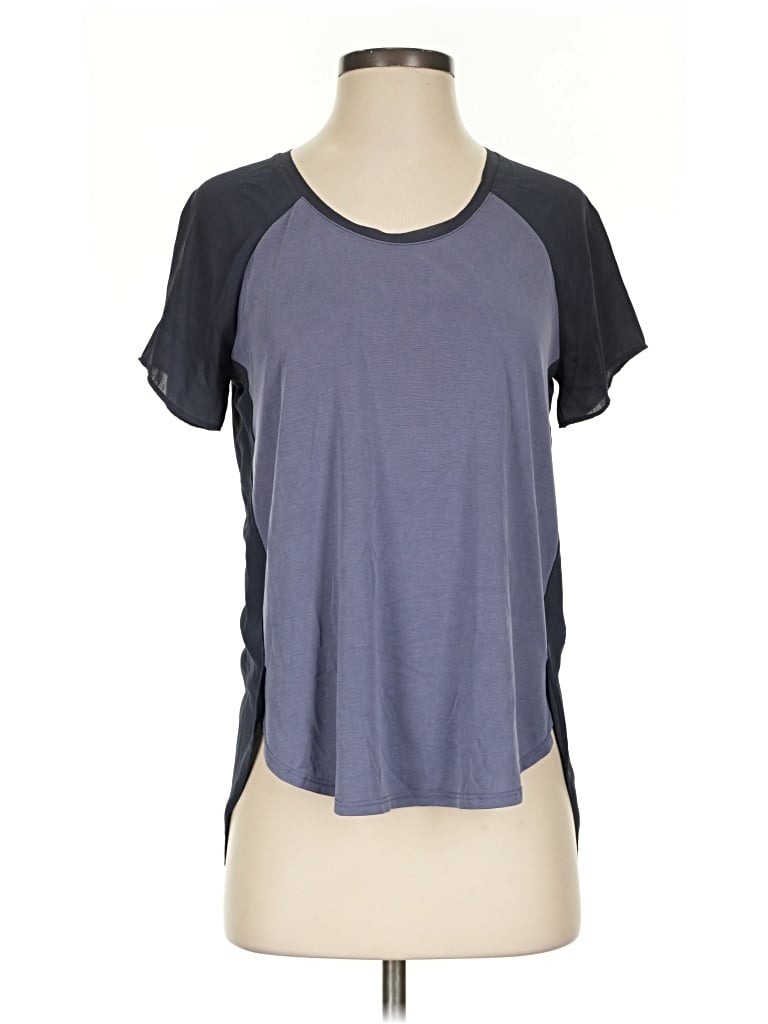 Pre-owned Simply Vera Vera Wang Active T-shirt In Gray