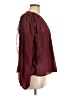 Roommates 100% Polyester Burgundy Long Sleeve Blouse Size L - photo 4