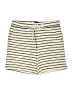 Modern Amusement Stripes Ivory Shorts Size M - photo 1