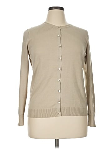 August Silk Cardigan (view 1)