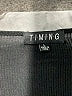 Timing Black Short Sleeve Top Size L - photo 7