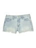 No Boundaries Blue Denim Shorts Size 12 - photo 1