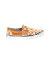 Vans Checkered-gingham Orange Sneakers Size 7 1/2 - photo 1