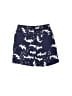 Gymboree 100% Cotton Print Blue Khaki Shorts Size 18-24 mo - photo 2
