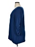 Leon Max Blue 3/4 Sleeve Top Size XL - photo 5