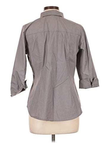 Worthington 3/4 Sleeve Button-Down Shirt (view 2)