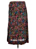 Gap 100% Rayon Floral Black Brown Casual Skirt Size 8 (petite) - photo 2