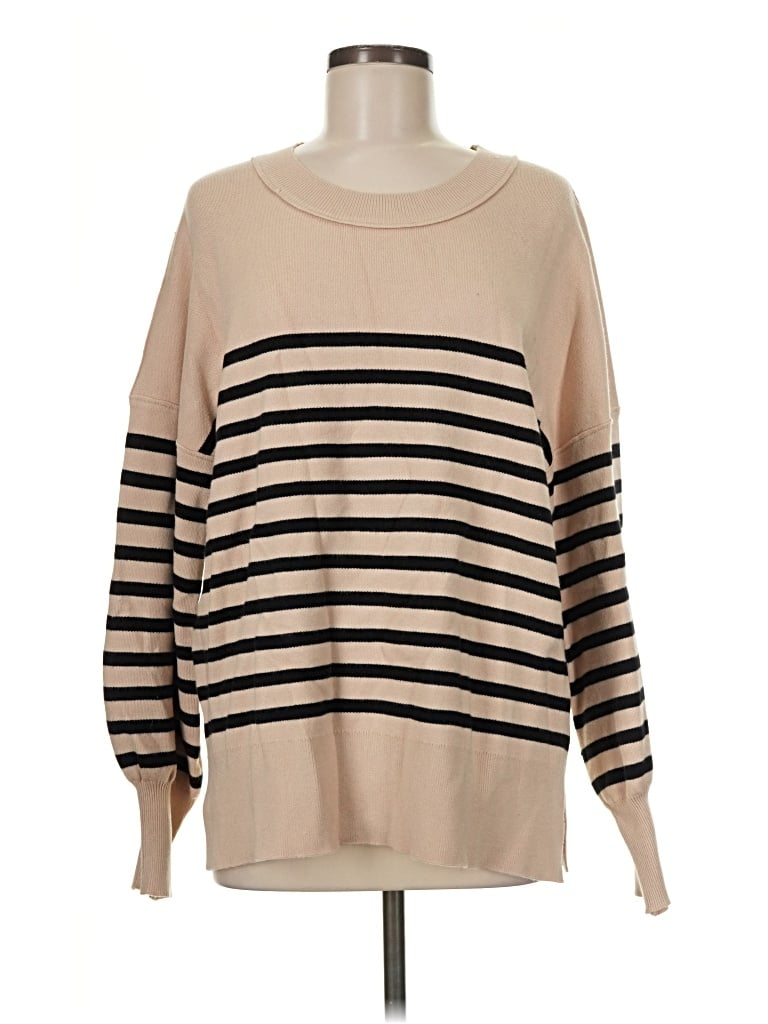 Pre-owned Unbranded Pullover Sweater In Tan
