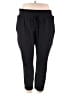 Maurices Solid Black Active Pants Size 20 (2) - photo 1