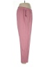 Lands' End Checkered-gingham Pink Casual Pants Size L - photo 4