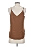 Express Brown Sleeveless Blouse Size S - photo 2