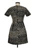 H&M Paisley Black Cocktail Dress Size 6 - photo 2