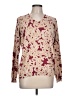 Croft & Barrow Paisley Burgundy Pullover Sweater Size L - photo 1