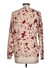 Croft & Barrow Paisley Burgundy Pullover Sweater Size L - photo 2