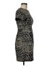 H&M Paisley Black Cocktail Dress Size 6 - photo 4