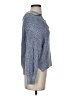 Free People Tweed Blue Pullover Sweater Size XS - photo 4