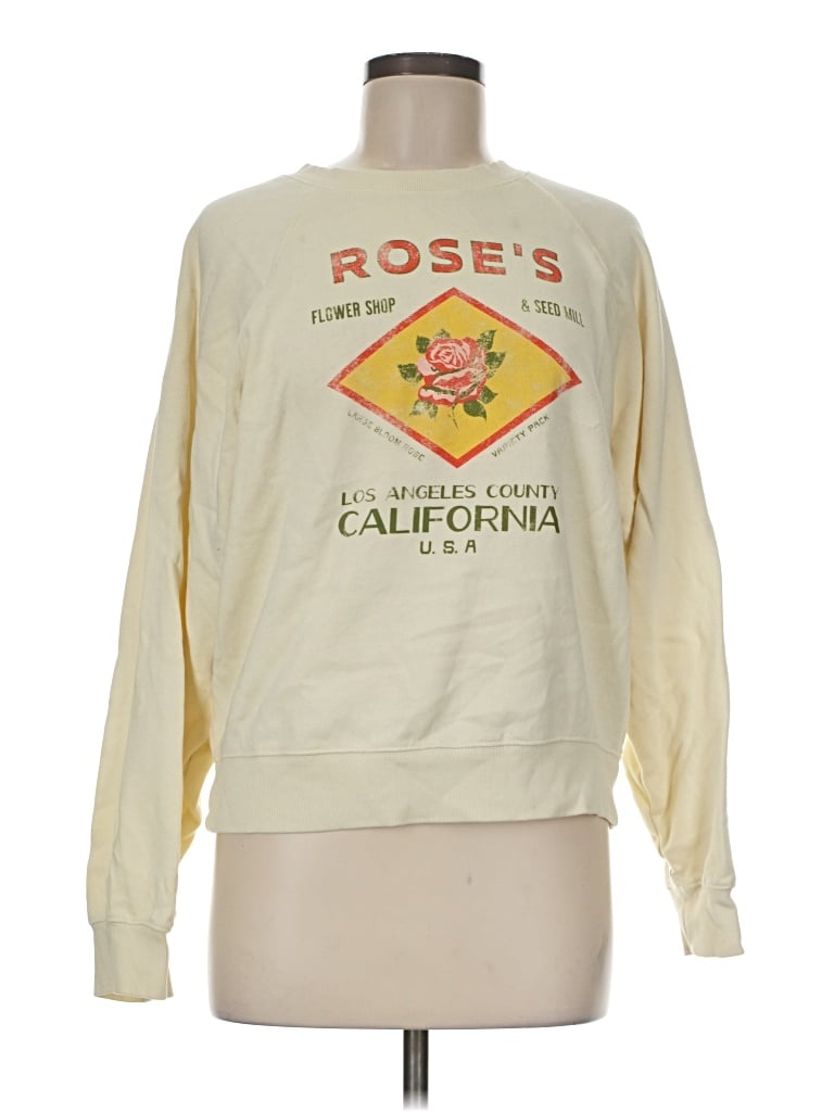 Pre-owned Old Navy Sweatshirt In Yellow