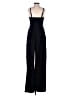 Zara Solid Black Jumpsuit Size S - photo 2