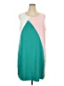 Modamix Color Block Teal Casual Dress Size 20 - photo 1