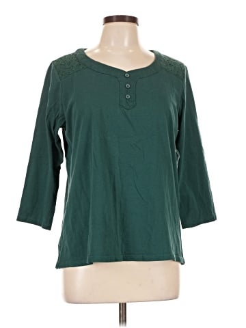 Basic Editions 3/4 Sleeve T-Shirt (view 1)
