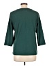 Basic Editions 100% Cotton Green 3/4 Sleeve T-Shirt Size L - photo 2