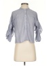 Maeve Blue 3/4 Sleeve Button-Down Shirt Size XS (petite) - photo 1