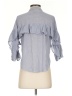 Maeve Blue 3/4 Sleeve Button-Down Shirt Size XS (petite) - photo 2