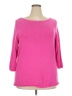 Talbots Pink Pullover Sweater Size 2X - photo 1