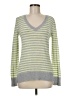 Splendid Stripes Green Pullover Sweater Size M - photo 1