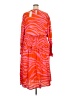 Never Fully Dressed 100% Viscose Animal Print Red Orange Casual Dress Size 20 - photo 2