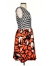 Just... Taylor Tropical Orange Cocktail Dress Size 4 - photo 4