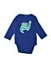Carter's 100% Cotton Graphic Blue Long Sleeve Onesie Size 3T - photo 1