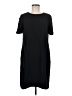 Ann Taylor 100% Polyester Solid Black Casual Dress Size 6 - photo 1