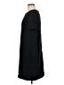 Ann Taylor 100% Polyester Solid Black Casual Dress Size 6 - photo 5