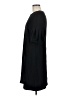 Ann Taylor 100% Polyester Solid Black Casual Dress Size 6 - photo 5