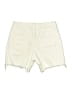 Universal Thread Solid Ivory Denim Shorts Size 0 - photo 2