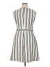 Covington Chevron-herringbone Ivory Casual Dress Size 14 - photo 2