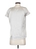 St. John Silver Short Sleeve Blouse Size 4 - photo 2