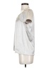St. John Silver Short Sleeve Blouse Size 4 - photo 5