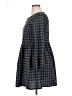 Glamorous Checkered-gingham Gray Casual Dress Size XL (estimated) - photo 5