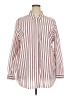 GOODTHREADS 100% Cotton Stripes Red Long Sleeve Button-Down Shirt Size XXL - photo 1