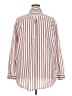 GOODTHREADS 100% Cotton Stripes Red Long Sleeve Button-Down Shirt Size XXL - photo 2