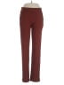 Betabrand Chevron-herringbone Burgundy Casual Pants Size L - photo 1