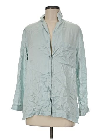 Saks Fifth Avenue 3/4 Sleeve Silk Top (view 1)