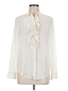 J.Crew Long Sleeve Silk Top (view 1)